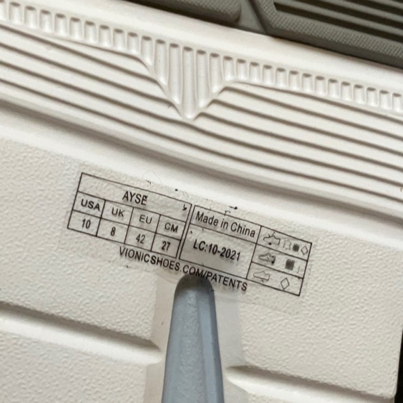 Vionic Ayse Women’s Arch Support Walking Trainer Athletic Sneaker Size 10 NWOB - Picture 11 of 11